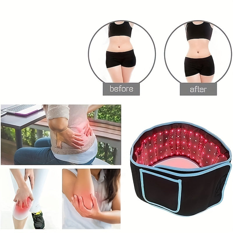 Advanced Red Light Therapy Belt for Body Pain Relief - pilame