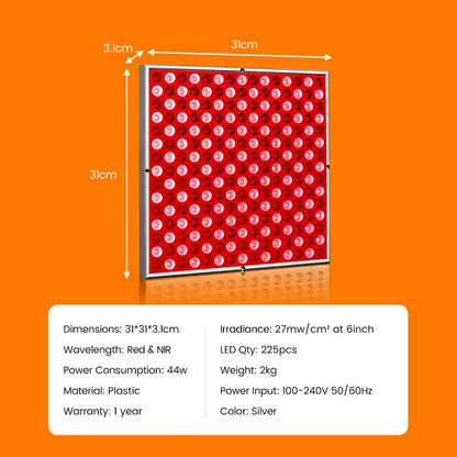 Red Light Therapy Panel 45W