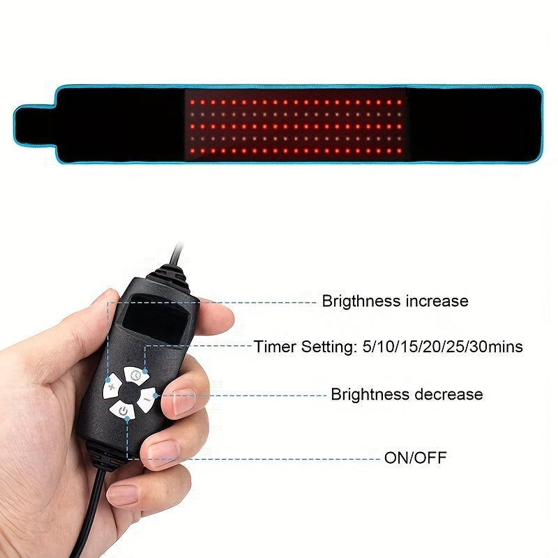 Advanced Red Light Therapy Belt for Body Pain Relief - pilame