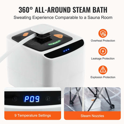 Personal Steam Sauna Tent