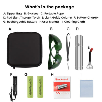 Red Light Therapy Torch