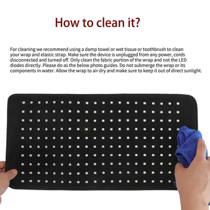 3-in-1 Blue + Red + NIR Light Therapy Pad