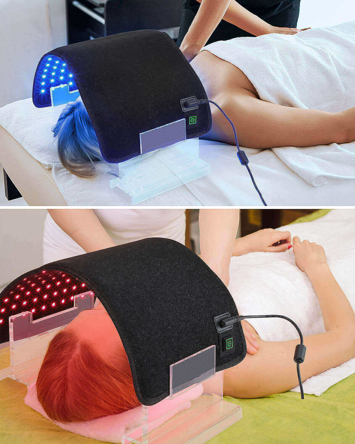 3-in-1 Blue + Red + NIR Light Therapy Pad